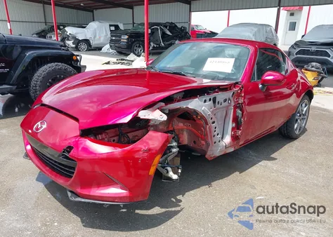 2023 Mazda Mx-5 Miata Rf Grand Touring z USA, uszkodzony, nr VIN JM1NDAM76P0552023